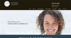 Desktop Screenshot of orthodontistmississauga.com